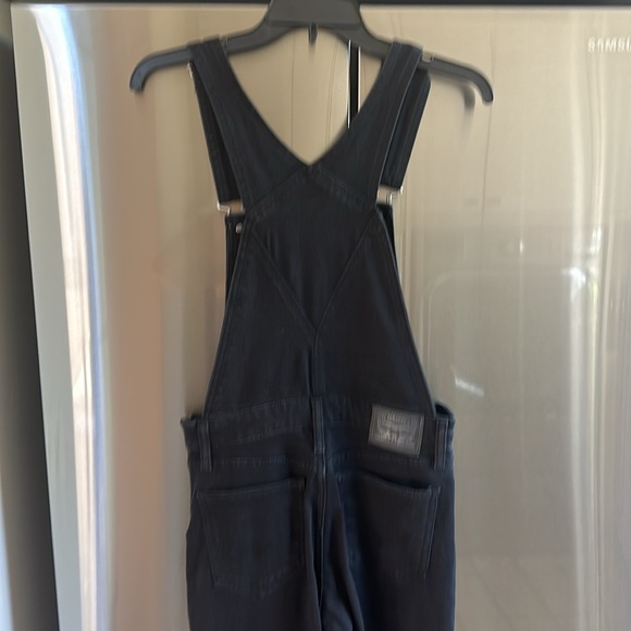 NWOT LEVIS black Denim Bib Overalls Jeans Jumpsuit 🤩 size 28 - Picture 10 of 14